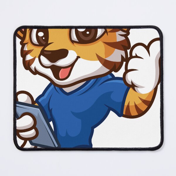 Item preview, Tiger Analyst Cartoon designed and sold by GumregaStudio.