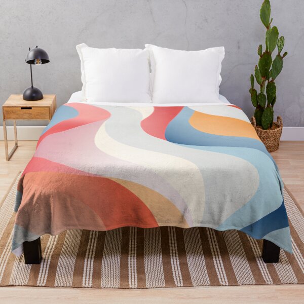 Item preview, Flowing bright colors pattern designed and sold by TogetherDshop.