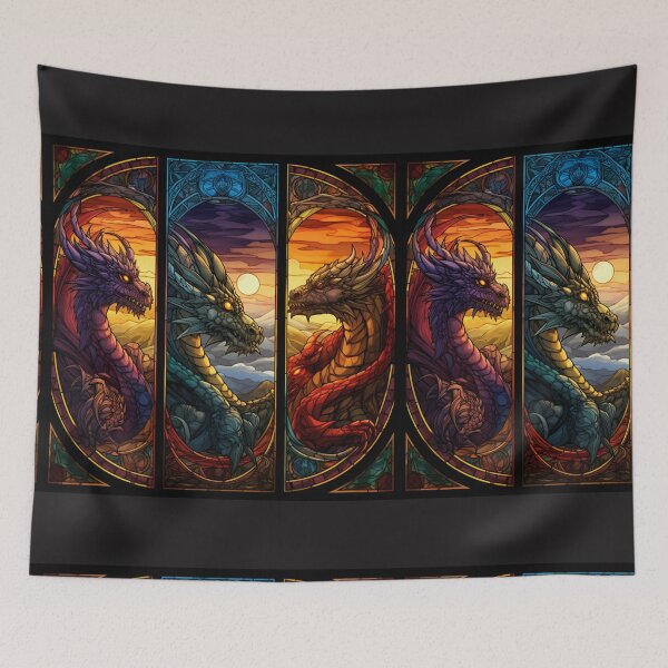 Item preview, Mystical Three Beasts designed and sold by MarcinCollie.