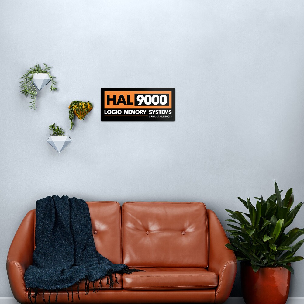 HAL 9000 - 2001 Eine Weltraum Odyssee Metallbild
