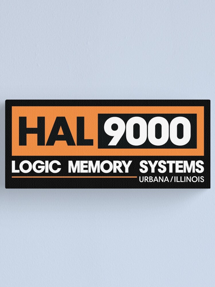 Alternative Ansicht von HAL 9000 - 2001 Eine Weltraum Odyssee Leinwanddruck