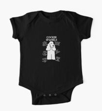 Cocker Spaniel Humor One Piece - Short Sleeve