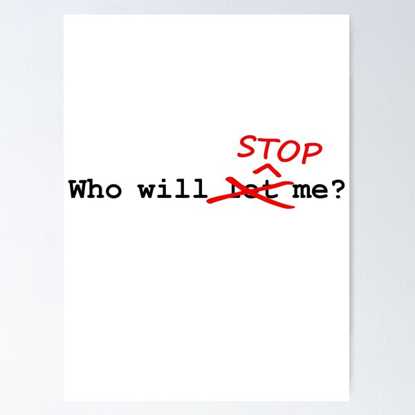 Item preview, Who Will Stop Me? designed and sold by WhoIsJohnMalt.
