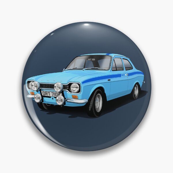 Item preview, Mk 1 Ford Escort Mexico in blue designed and sold by candc-retro.