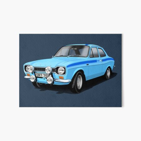 Mk 1 Ford Escort Mexico in yellow