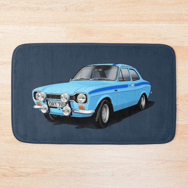 Item preview, Mk 1 Ford Escort Mexico in blue designed and sold by candc-retro.