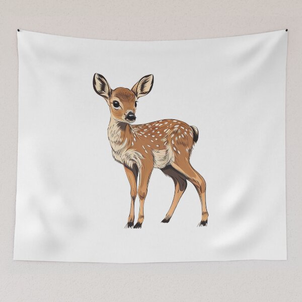 Item preview, The cutest Fawn designed and sold by naturemenagerie.