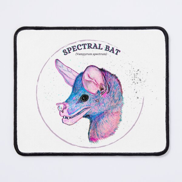 Item preview, Spectral bat face (galactic edition) - wildlife species conservation designed and sold by DaniOpossum95.
