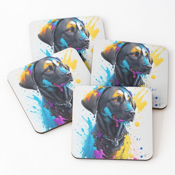 Artikelvorschau, Labrador (Splash Dogs Collection) entworfen und verkauft von Vialuga.
