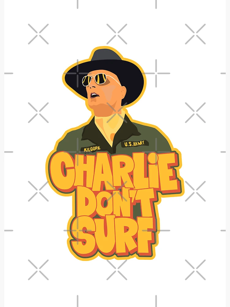 Charlie Don't Surf, Funny Movie Quote' Bucket Hat