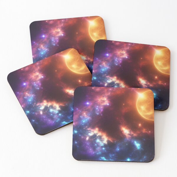 Item preview, Vibrant Universe: Colorful Space Exploration designed and sold by mirko-rimini.