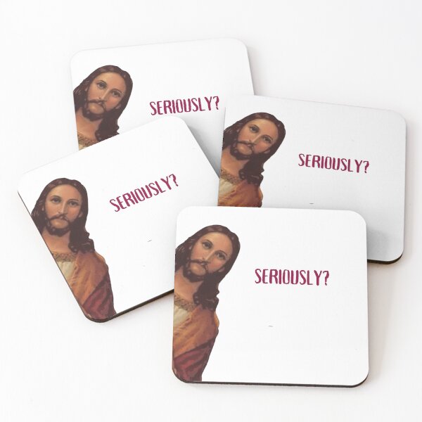 Item preview, "Divine Sarcasm: Jesus Says 'Seriously?' T-Shirt" designed and sold by christiantkd.