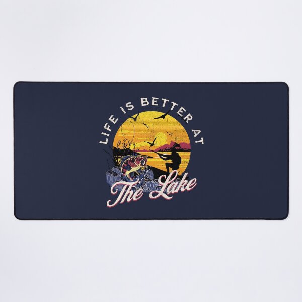 Item preview, Life is better at the lake | Fishing legend | Vintage Style designed and sold by Tee-Craftify.