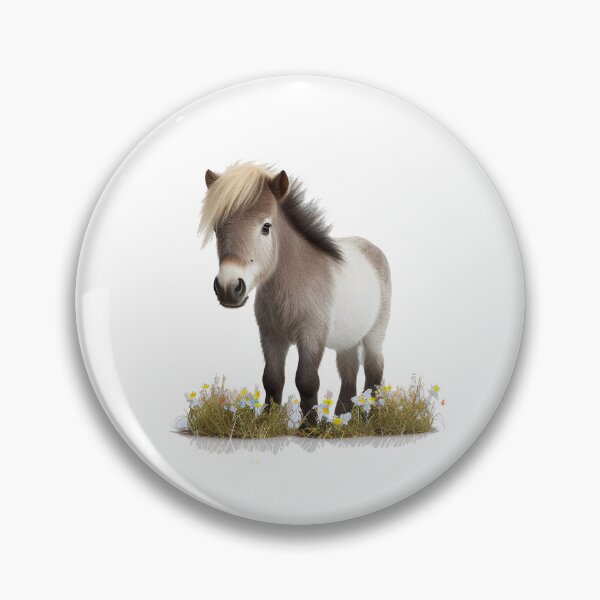 Item preview, A Shetland Pony in a field designed and sold by naturemenagerie.