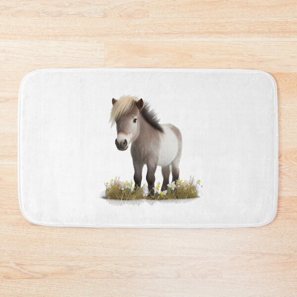 Item preview, A Shetland Pony in a field designed and sold by naturemenagerie.