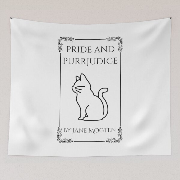 Item preview, Orgullo y Purrjudice designed and sold by ButterfliesT.