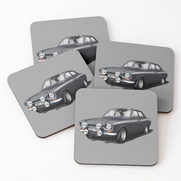 Artikelvorschau, Mk 1 Ford Escort Mexico in Schwarz entworfen und verkauft von candc-retro.