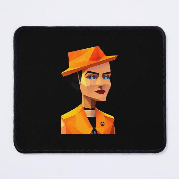 Item preview, Young Marie Curie With a Hat designed and sold by PolygonXYZ.