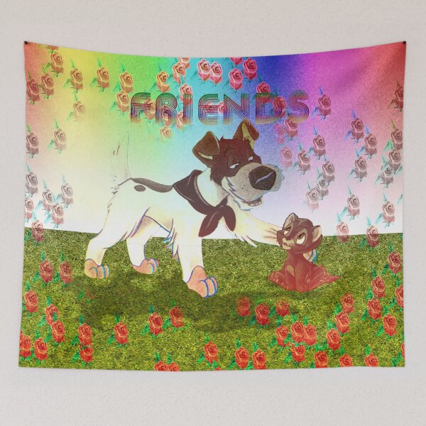 Item preview, Friendship of dog and kitten designed and sold by Bigrow.