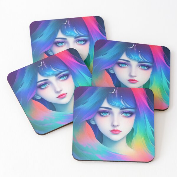 Item preview, Psicadelic hair of Lady moon designed and sold by mirko-rimini.