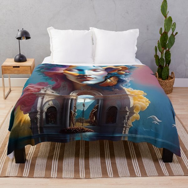 Item preview, Abstract Surreal Portrait Immersed in Hidden Dreams designed and sold by artmanikin.