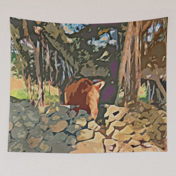 Item preview, HANA HORSE BY BANYAN TREE  designed and sold by ArtbyRolleen.