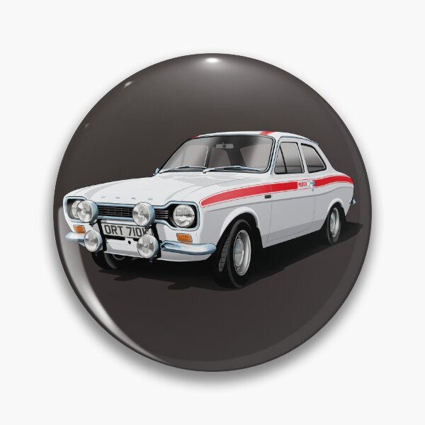 Item preview, Mk 1 Ford Escort Mexico in white designed and sold by candc-retro.