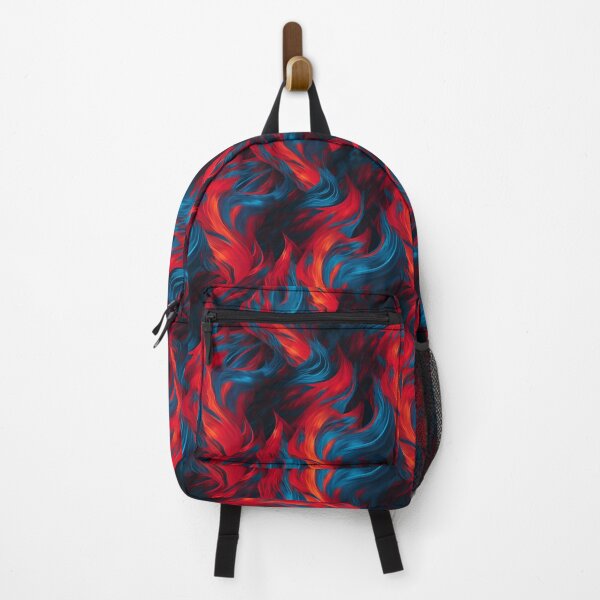 Item preview, Red and blue flames designed and sold by ElianNB.