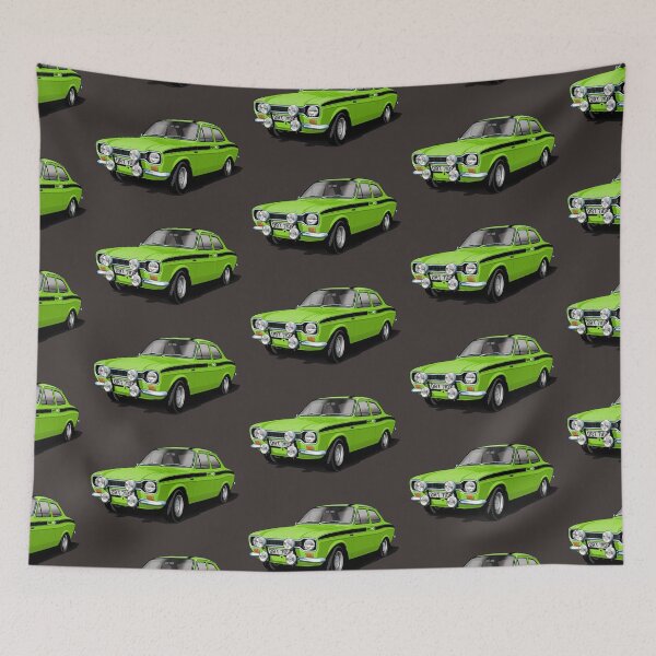 Item preview, Mk 1 Ford Escort Mexico in green designed and sold by candc-retro.