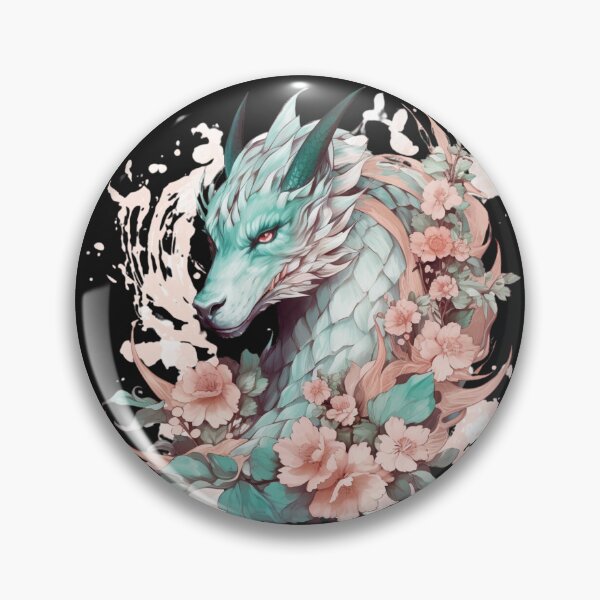 Item preview, Dragón entre flores designed and sold by MarcinCollie.