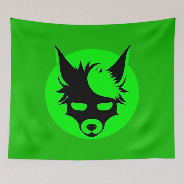 Item preview, logo (PUNK DOG 2) (Green) designed and sold by atzek.
