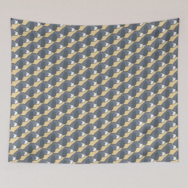 Item preview, Springer spaniel pattern on yellow designed and sold by Tillowin.