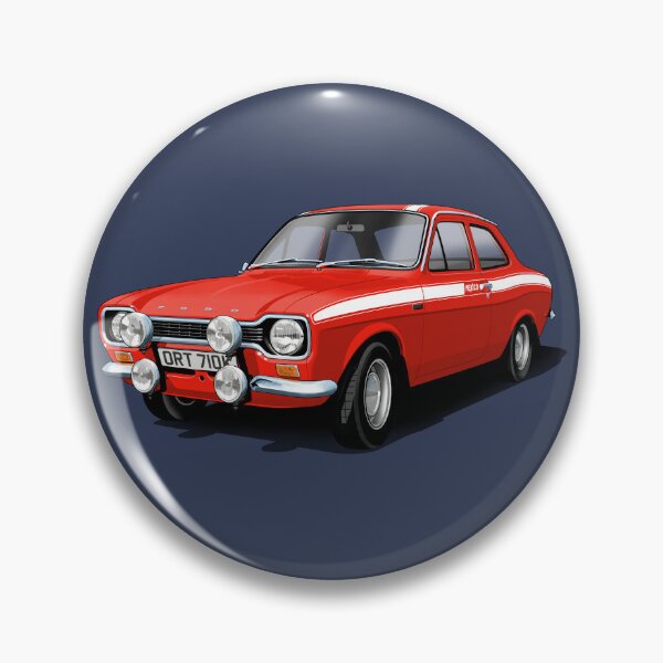 Item preview, Mk 1 Ford Escort México en rojo designed and sold by candc-retro.