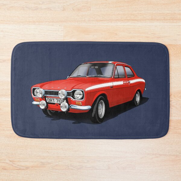 Item preview, Mk 1 Ford Escort Mexico in red designed and sold by candc-retro.