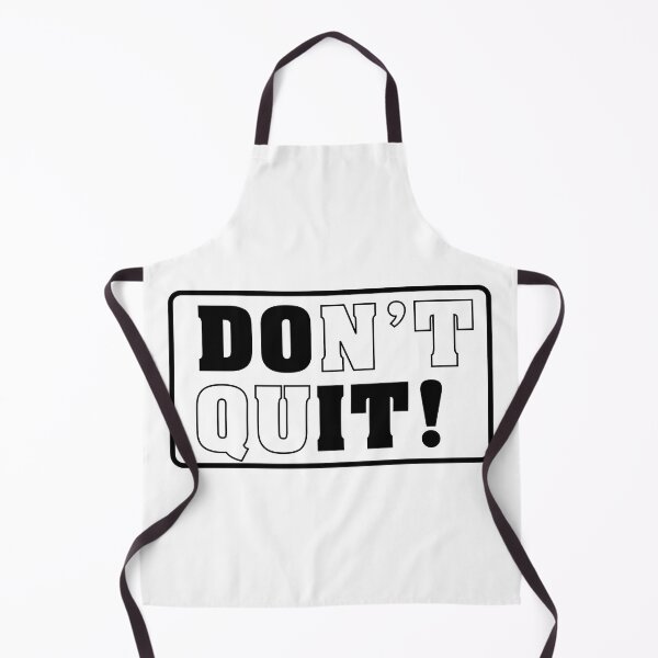 Item preview, funny motive quote don't quit and do it designed and sold by MortalRight.