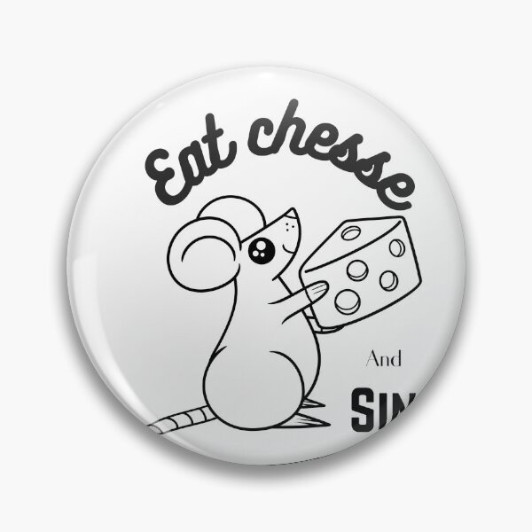 Item preview, Eat chesse and sin designed and sold by AMLUCI.