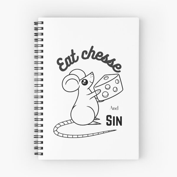 Item preview, Eat chesse and sin designed and sold by AMLUCI.