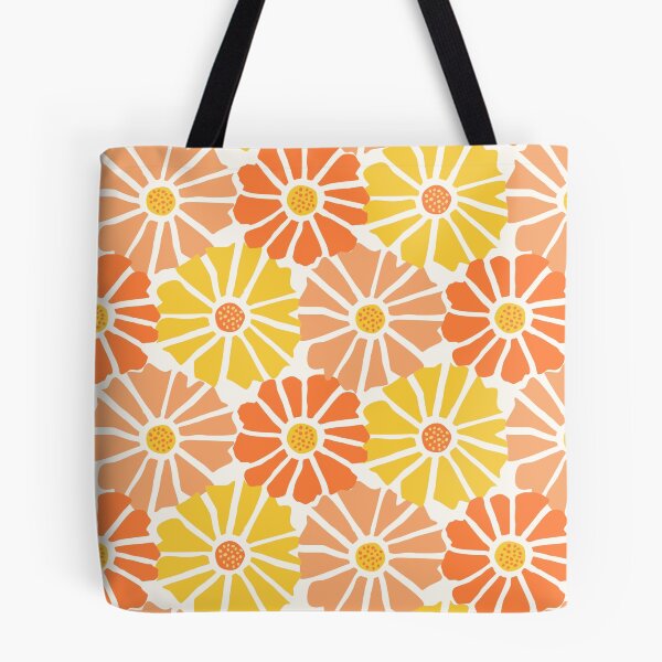 Artikelvorschau, Florales Fantasie-Abstraktes Retro-Muster - Sanfter Sonnenaufgang entworfen und verkauft von anisgott.