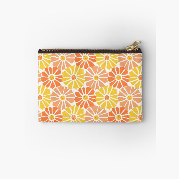 Item preview, Floral Fantasia Abstract Retro Pattern - Soft Sunrise designed and sold by anisgott.