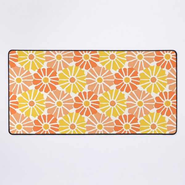 Item preview, Floral Fantasia Abstract Retro Pattern - Soft Sunrise designed and sold by anisgott.