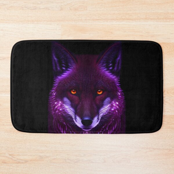 Item preview, ultraviolet fox designed and sold by ArtByte-Studio.