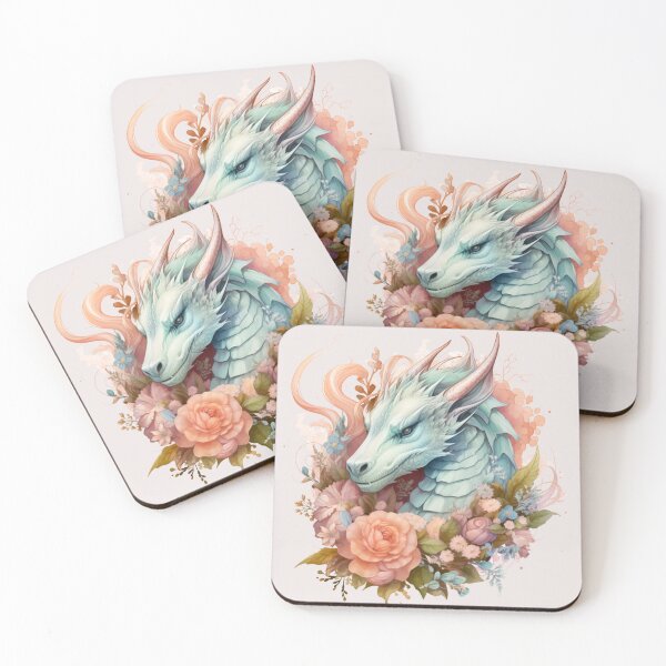 Item preview, The Floral Dragon designed and sold by MarcinCollie.