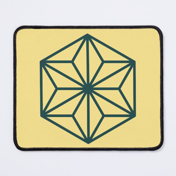 Item preview, Japanese Asanoha Pattern on Yellow designed and sold by DesignCentrum.