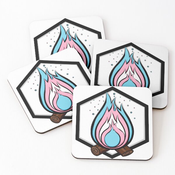 Item preview, trans campfire designed and sold by quirknwhimsy.