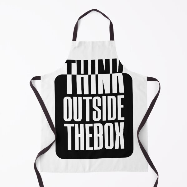 Item preview, funny motive quote think outside thebox designed and sold by MortalRight.