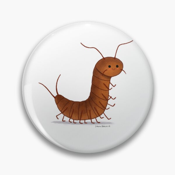 Item preview, Brown Centipede designed and sold by julianamotzko.