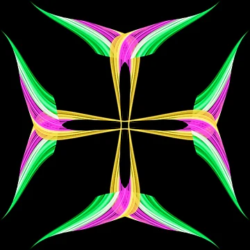 Artwork thumbnail, multicolored checkered pattern by Meo Design