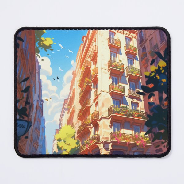 Item preview, View of summer city designed and sold by RedCosmos-.