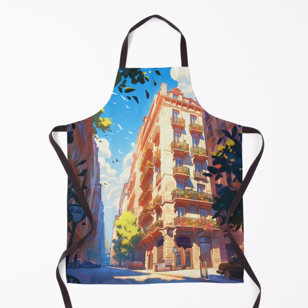 Item preview, View of summer city designed and sold by RedCosmos-.