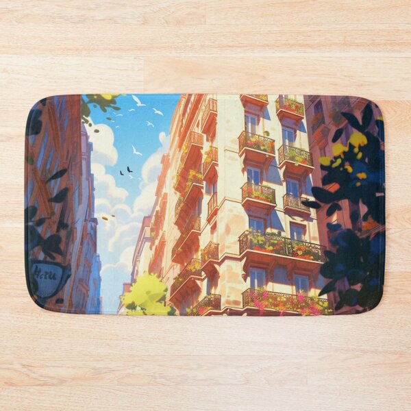Item preview, View of summer city designed and sold by RedCosmos-.